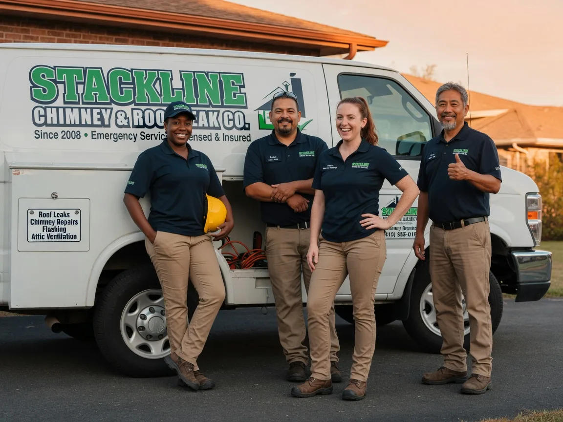 Chimney flashing repair company in Lemon Cove, CA
